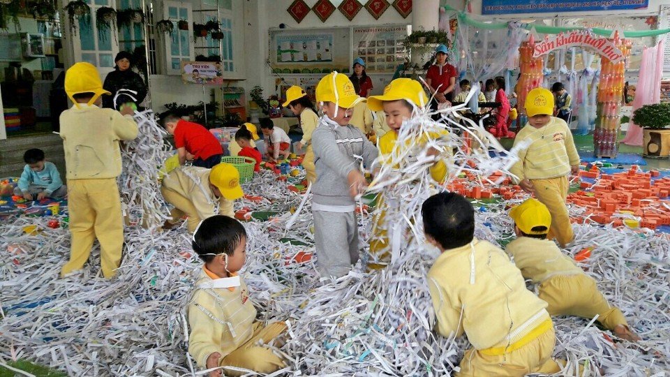 Một số hoạt động trải nghiệm của bé